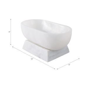 FARLEYHOLM WHITE BOWL 5 (IN) 8