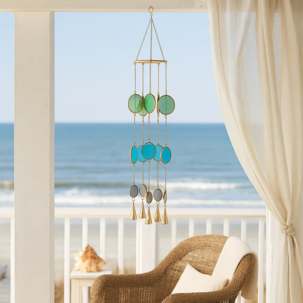 CASPERROSE GOLD WIND CHIME 37 (IN)
