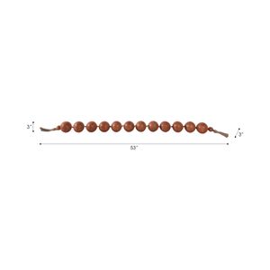 HOLTONHOLM BROWN BEAD 3 (IN) 9