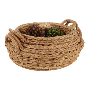 THEADALE SET OF 3 BROWN TRAY 8 (IN) 4