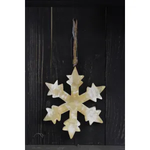 Pointed Snowflake 8in 3