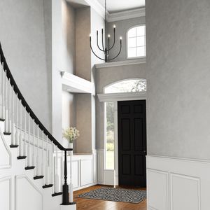 Continuance 30'' Wide 6-Light Chandelier - Charcoal 6