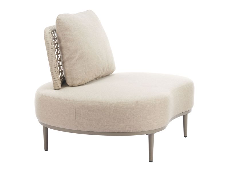 Ruhe Accent Chair Beige 7