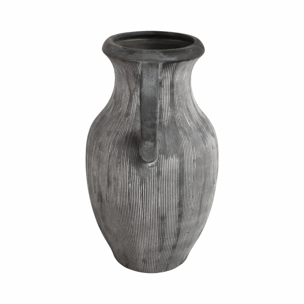 ALTONMILL BLACK VASE 15 (IN)