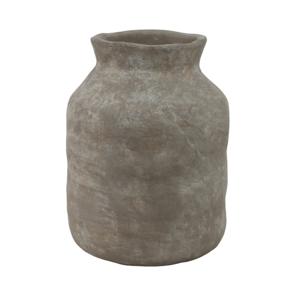 CHILTONLAKE GRAY VASE 16 (IN)