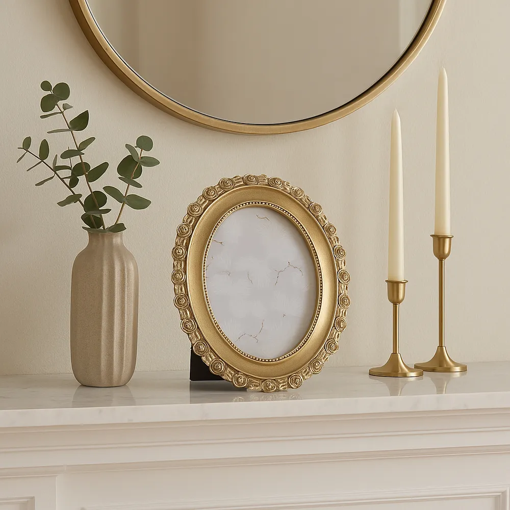 BRYSON GOLD FRAME 9 (IN)