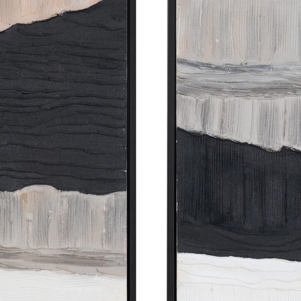 BRAMPORT SET OF 2 BLACK ART 70 (IN)