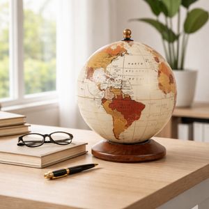 KNOXBEACH BRONZE GLOBE 10 (IN) 12