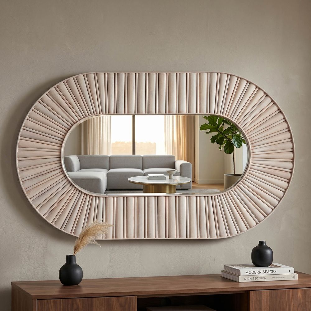 ARNETTSTONE WHITE MIRROR 37 (IN)