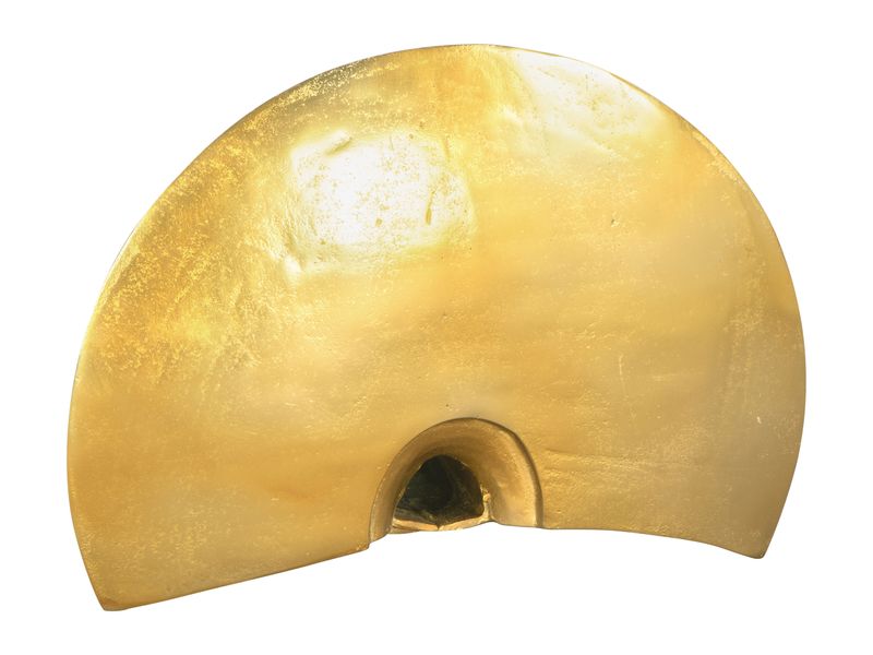 Fan Table Art Gold 5