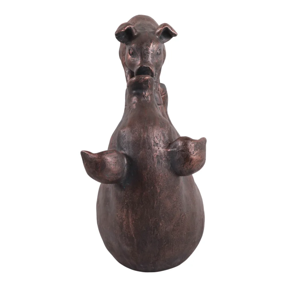 GUNNWOOD BRONZE GARDEN STATUARY 17 (IN)