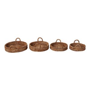 RIPLEYMORE SET OF 4 TAN TRAY 9 (IN) 4