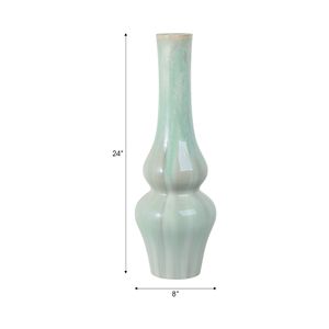 HADFIELDHOLM GREEN VASE 24 (IN) 9