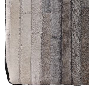 SPARROWSTONE BLACK OTTOMAN 18 (IN) 6