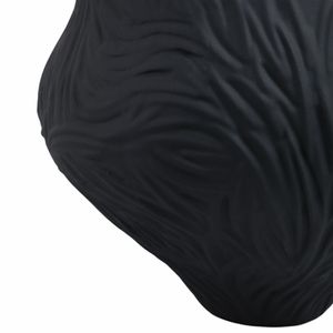 THORNTONPARK BLACK VASE 12 (IN) 6