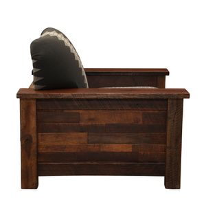 Barnwood  Americana Lounge Chair - Customer Fabric - Seat:  Fabric TBD; Backrest:  Fabric TBD 4