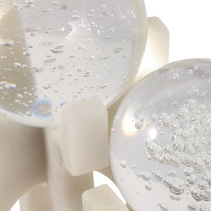 DASHCROSS SET OF 2 WHITE DECOR 13 (IN) 5