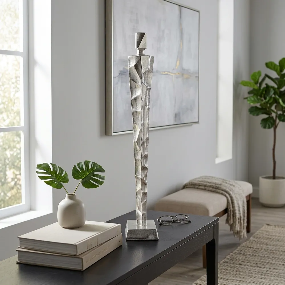 SHELTONRIDGE SILVER DECOR 38 (IN)
