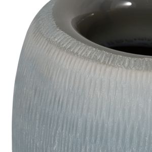 LUKELEY BLUE GLASS VASE 9 (IN) 5