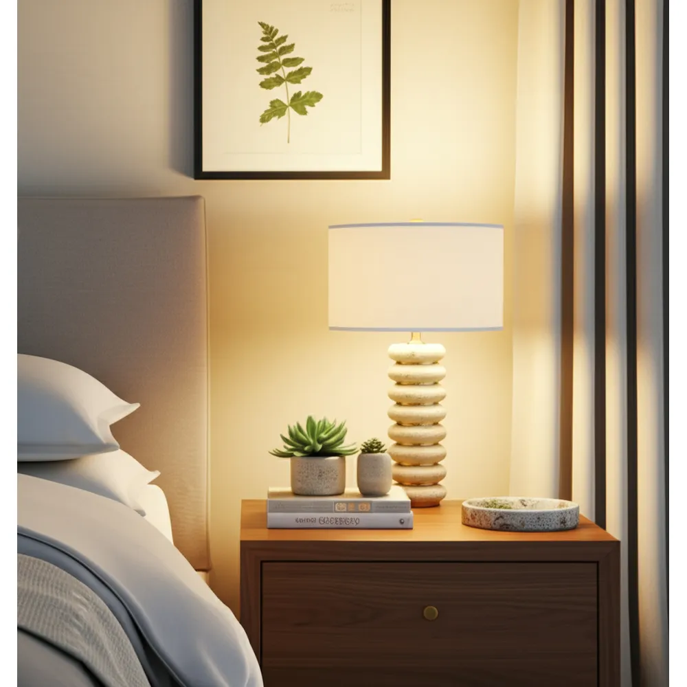 FORDSTONE TAN LAMP 26 (IN)