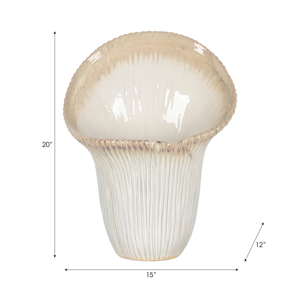 HALTONSHAW IVORY VASE 20 (IN)