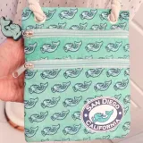REPEAT BEAR PAW CANVAS HIP BAG - ASST 1
