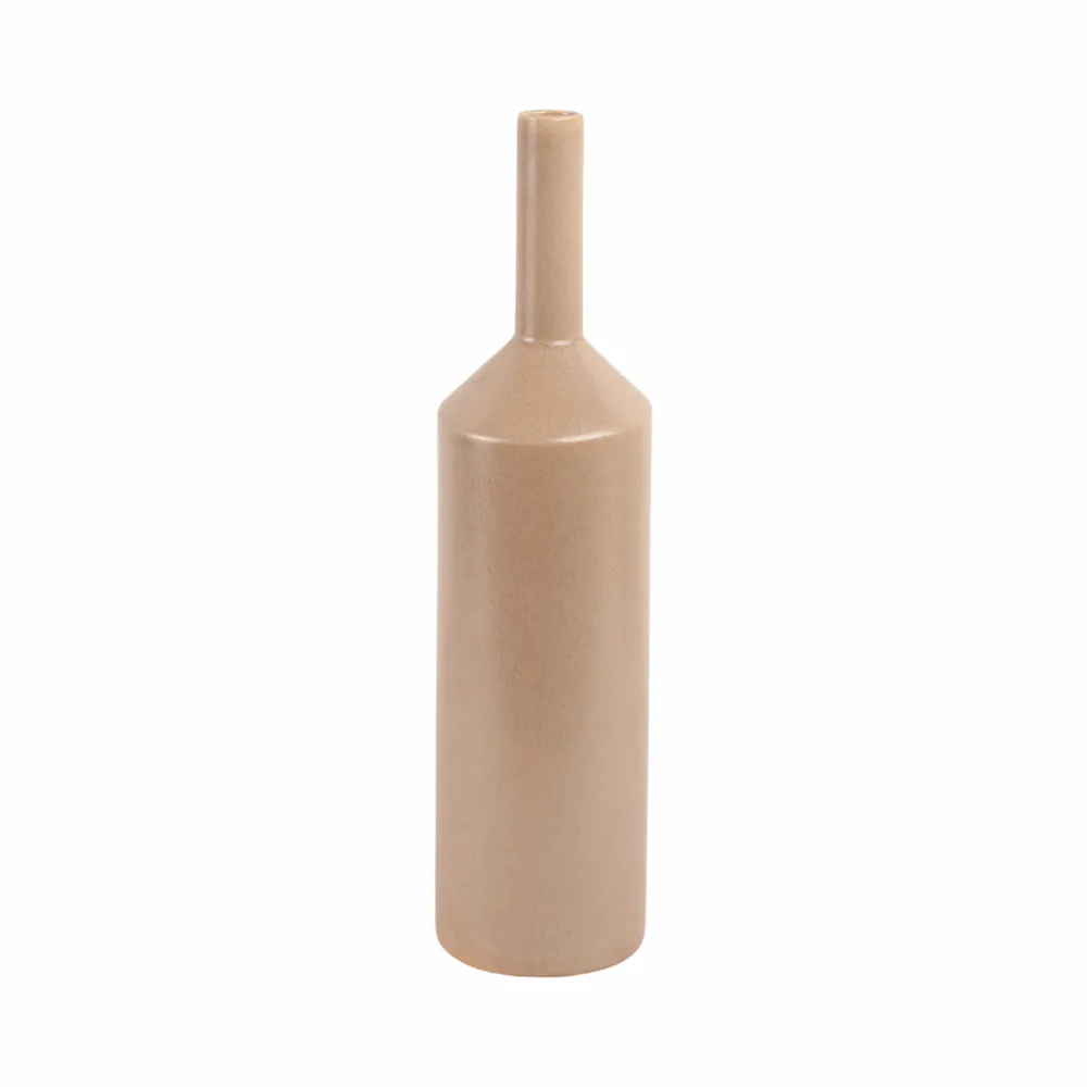 HAZENWOOD BROWN VASE 19 (IN)