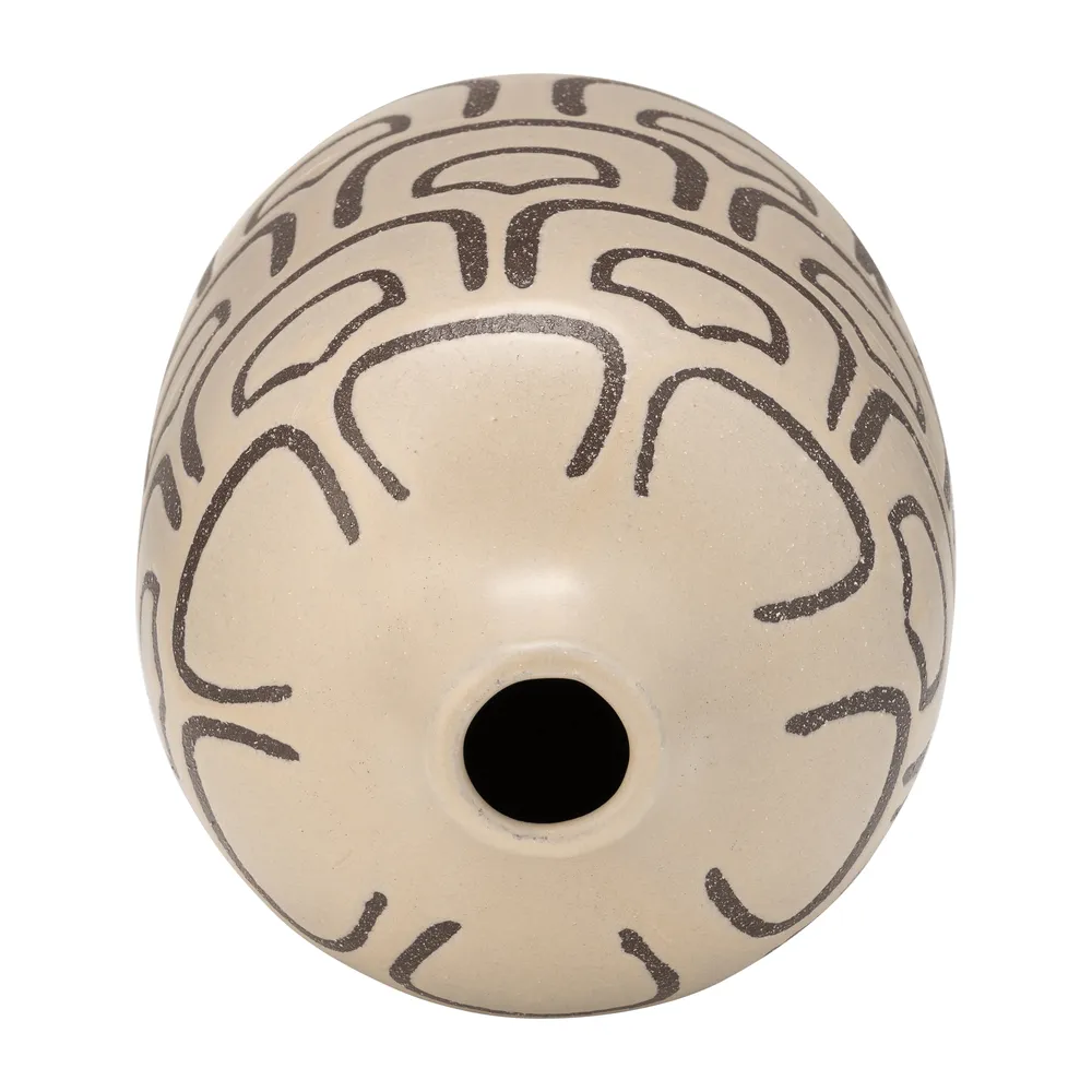 BARLOWBEACH IVORY VASE 10 (IN)