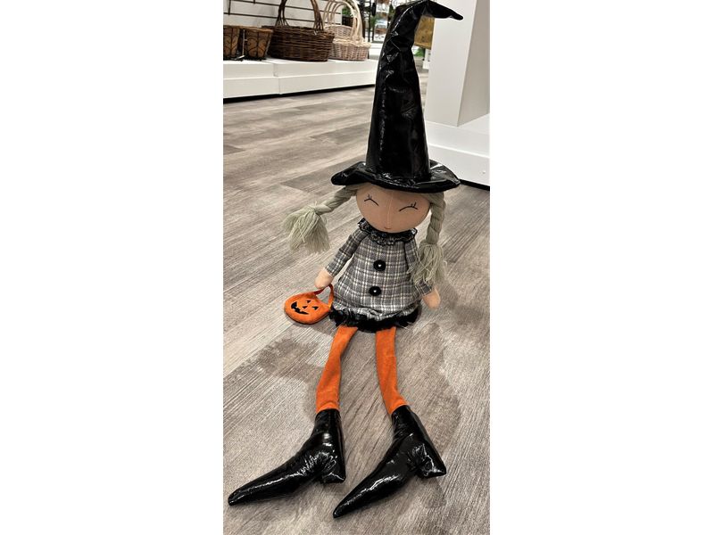 35" Halloween Witch with Dangle Legs 1