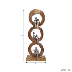 CAXTONWELL BROWN DECOR 23 (IN) 10