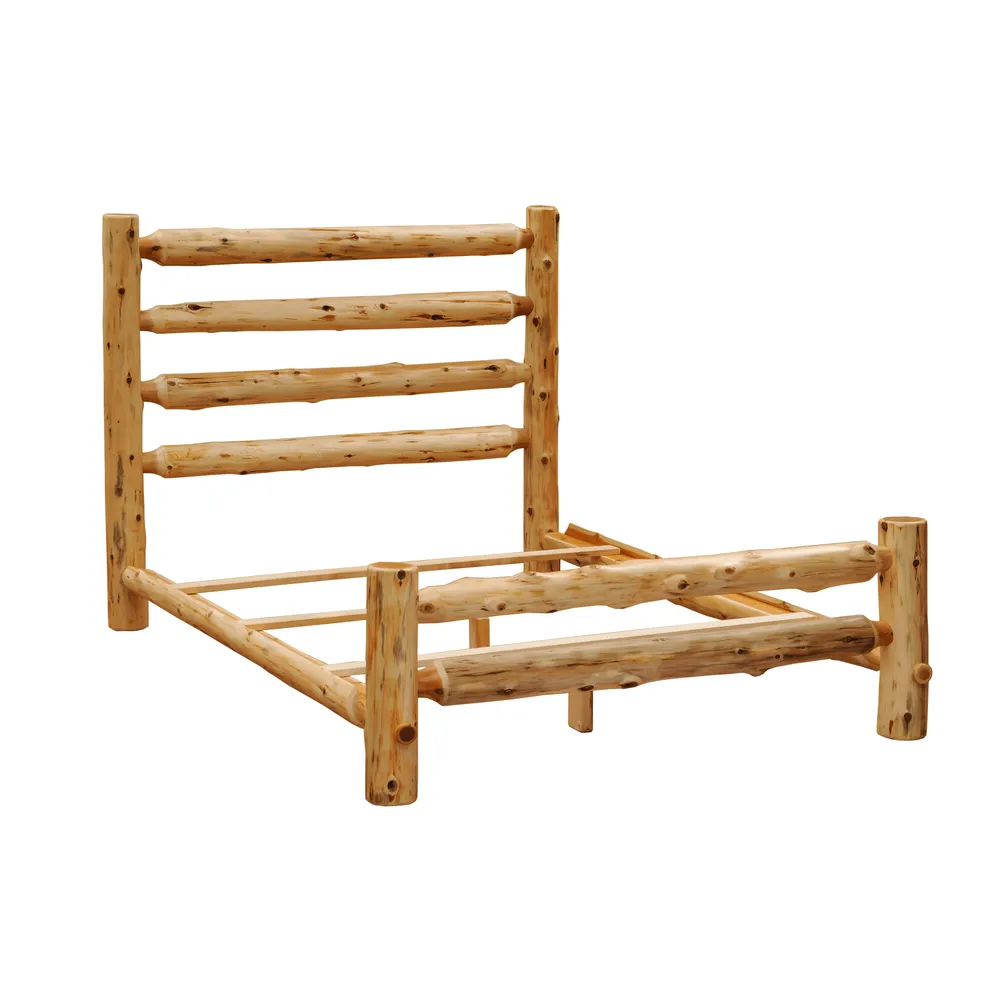 Voyageur Rustic Bed - Assembled - Cal King - Natural