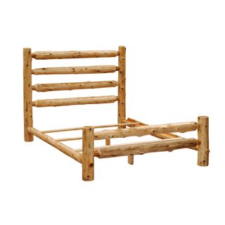 Voyageur Rustic Bed - Assembled - Cal King - Natural