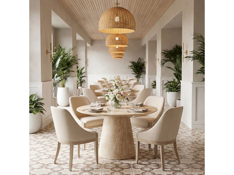 Calmo Dining Chair Beige 2