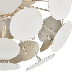 Modish 18'' Wide 4-Light Flush Mount - Matte White 5