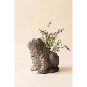 Terracotta Frog Planter with Rustic Glaze 4