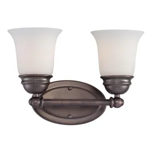 Bella 13'' Wide 2-Light Vanity Light - Oiled Bronze 1