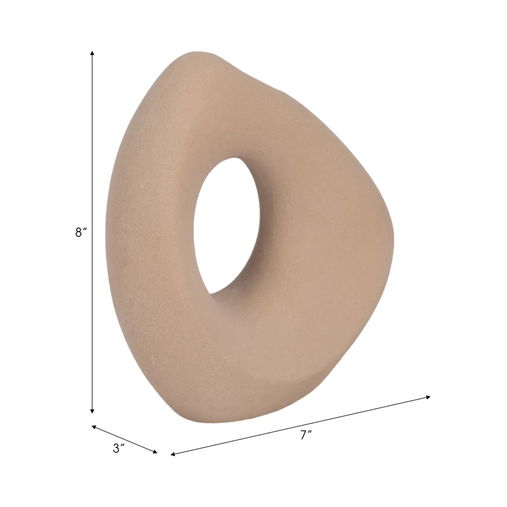 ARMONLAND TAN VASE 8 (IN)