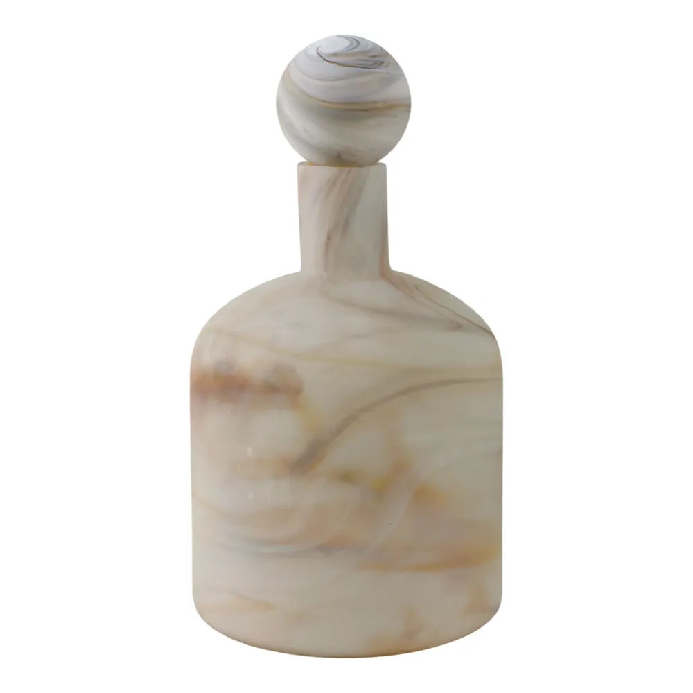 NEWTONGROVE GRAY GLASS VASE 13 (IN)