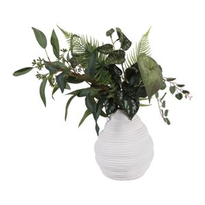 KELSEYHOLM WHITE VASE 9 (IN) 3
