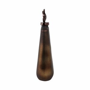 FINLEYGROVE BRONZE GLASS VASE 20 (IN) 4