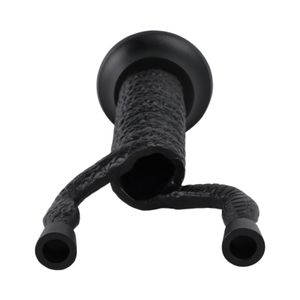 NICOLEHAVEN BLACK CANDLE HOLDER 16 (IN) 7