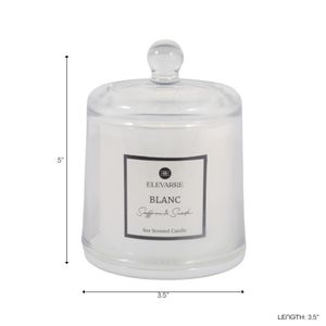 HEMMINGWORTH BLANC SAFFRON & SUEDE CANDLE 5 (IN) 10