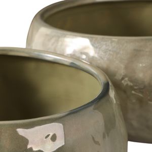 ELDREDCROSS SET OF 2 GREEN PLANTER 5 (IN) 7