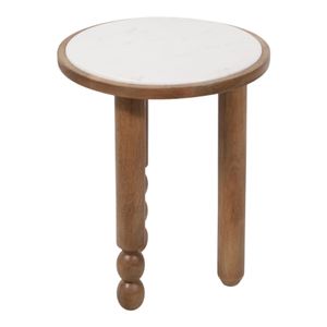 BELLWORTH WHITE TABLE 23 (IN) 6