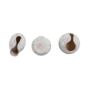 STORMVIEW SET OF 3 IVORY VASES 8 (IN) 7