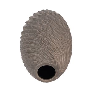ROYVALE BROWN VASE 19 (IN) 6