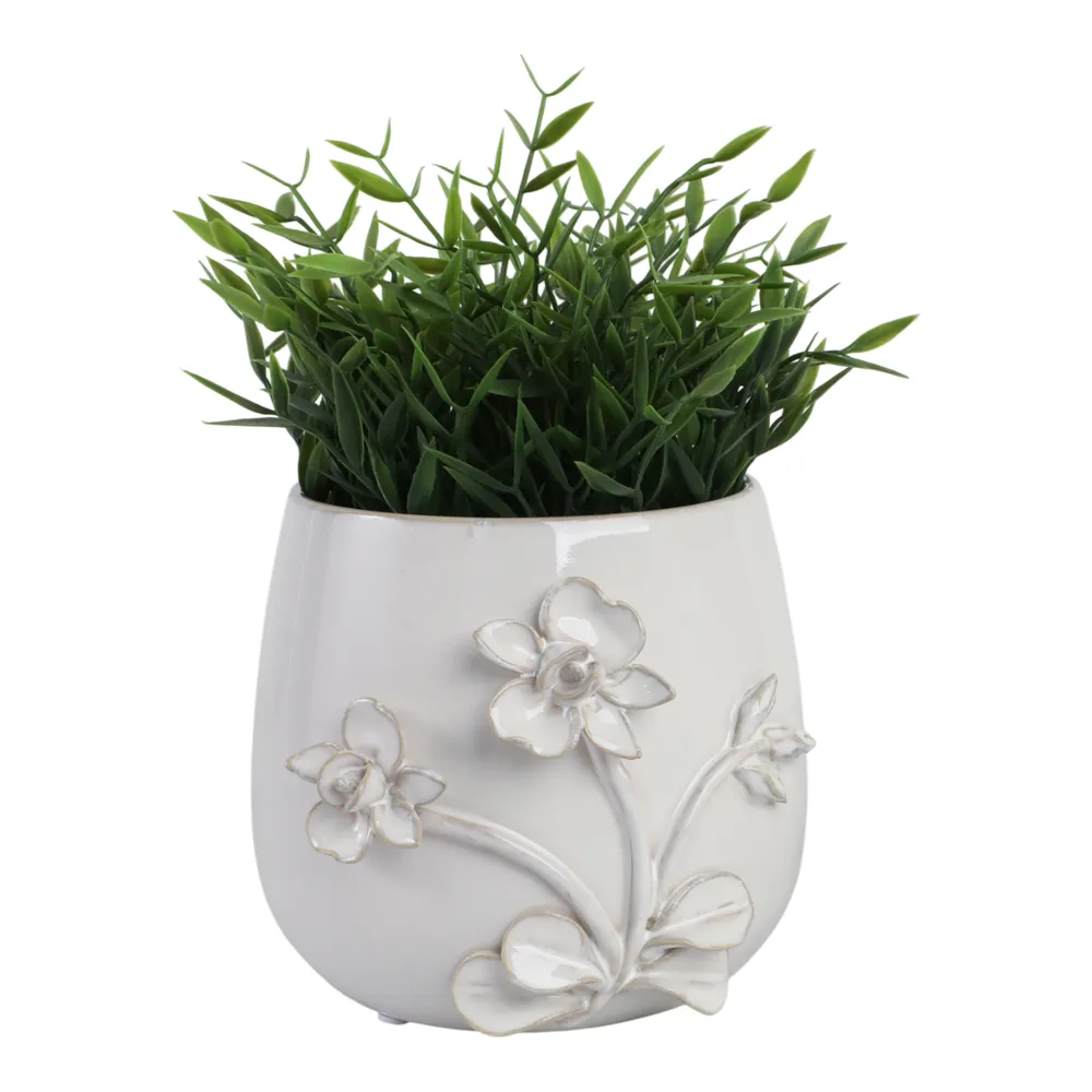 VINSONRUN IVORY PLANTER 6 (IN)