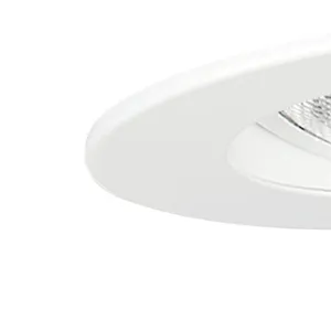 Halo 5'' Wide 1-Light Recessed Trim - Matte White 3