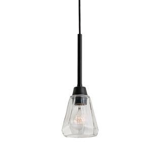 Arctic 5'' Wide 1-Light Mini Pendant - Acid Dipped Black 1