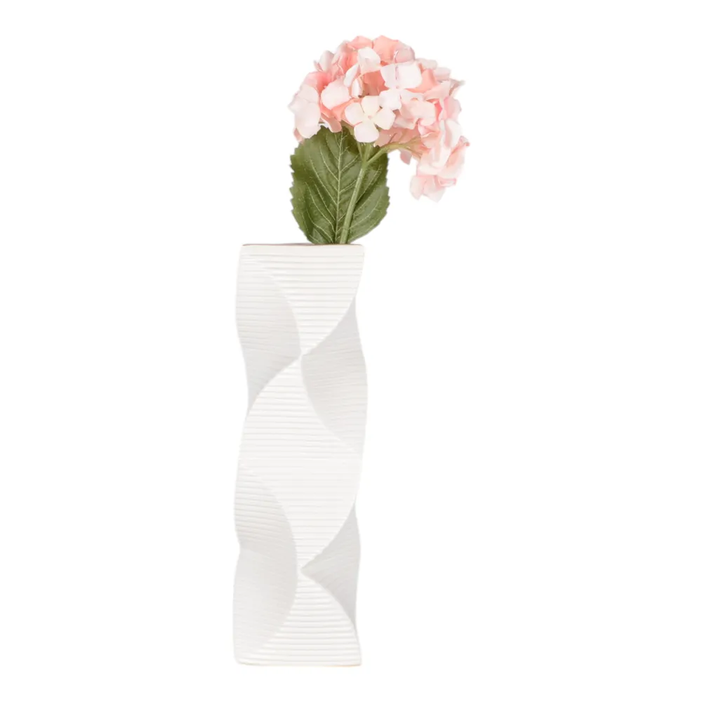 CASEYWAY WHITE VASE 16 (IN)